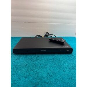 Philips DVP3560 HDMI 1080p Upscaling DVD Player with USB Port and Remote Black